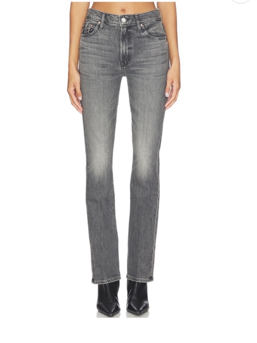 Mother Mid Rise Rider Skimp Jeans